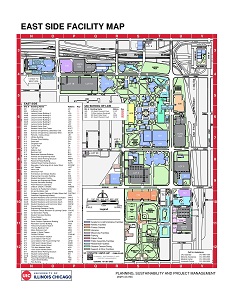 East Side Facilities Map (8.5" X 11")